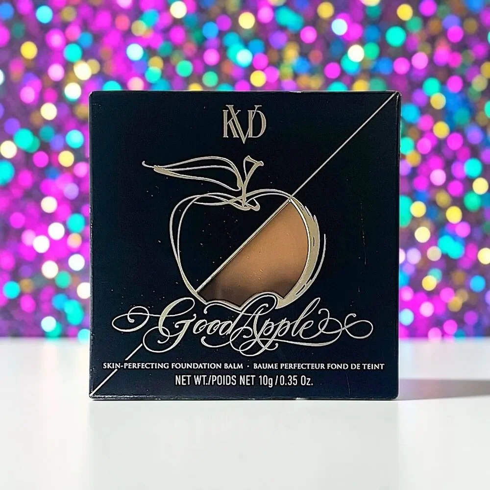 Kat Von D KVD Good Apple Skin-Perfecting Foundation Balm in Medium 051 .35oz NIB